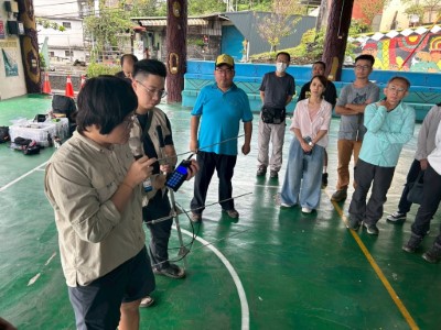 05. 講師示範如何操作VHF無線電追蹤器